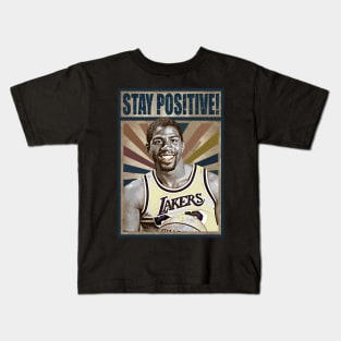 stay positive Kids T-Shirt